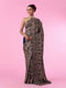 Mohey Ethereal Blue Georgette Saree