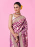 Mohey Purple Panache Banaeasi Saree