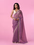 Mohey Purple Elegance Tissue Saree