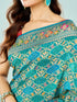 Mohey Azure Elegance Banarasi Saree