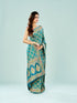 Mohey Azure Elegance Banarasi Saree