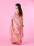 Mohey Ethereal Pink Saree Delight