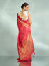 Mohey Pink Elegance Silk Saree