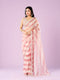 Mohey Dusty Pink Charm Organza Saree