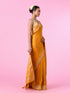 Mohey Radiant Mustard Yellow Banarasi Saree