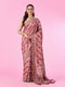 Mohey Radiant Wine Banarasi Saree