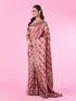 Mohey Radiant Wine Banarasi Saree