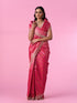 Mohey Royale Pink Elegance Banarasi Saree