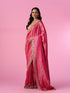 Mohey Royale Pink Elegance Banarasi Saree