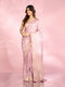 Mohey Elegant Purple Saree Enchantment