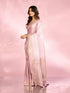 Mohey Elegant Purple Saree Enchantment