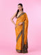 Mohey Radiant Mustard Yellow Saree