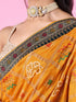 Mohey Radiant Mustard Yellow Saree
