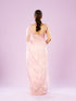 Mohey Transcendent Pink Organza Saree