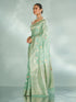Mohey Serene Sea Green Saree