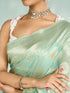 Mohey Serene Sea Green Saree
