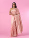 Mohey Radiant Pink Elegance Saree