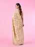Mohey Beige Elegance Saree