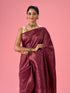 Mohey Wine Elegance Embellished Banarasi Saree