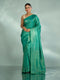 Mohey Luscious Rama Green Saree