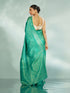 Mohey Luscious Rama Green Saree