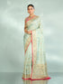 Mohey Sea Green Festive Saree