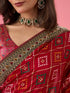 Mohey Radiant Red Saree