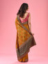 Mohey Radiant Mustard Yellow Saree