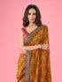 Mohey Radiant Mustard Yellow Saree