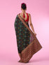 Mohey Bottle Green Euphoria Saree