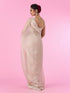 Mohey Exquisite Fawn Hued Organza Saree