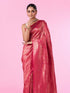 Mohey Regal Rani Pink Banarasi Saree