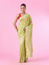 Mohey Pista Green Elegance Saree