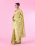 Mohey Pista Green Elegance Saree