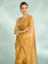 Mohey Mustard Yellow Organza Glory Saree
