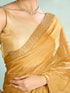 Mohey Mustard Yellow Organza Glory Saree
