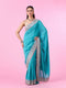 Mohey Aqua Elegance Saree
