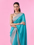 Mohey Aqua Elegance Saree