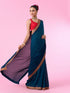 Mohey Blue Elegance Saree