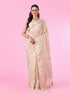 Mohey Elegant Cream Carnival Saree