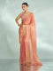 Mohey Pink Organza Extravagance Saree