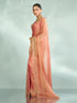 Mohey Pink Organza Extravagance Saree