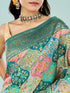 Mohey Rama Green Banarasi Saree
