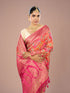 Mohey Pink Banarasi Saree