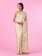 Mohey Cream Radiance Banarasi Saree