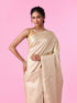 Mohey Cream Radiance Banarasi Saree
