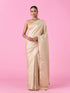 Mohey Elegant Cream Banarasi Saree Artistry