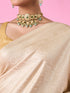 Mohey Elegant Cream Banarasi Saree Artistry