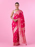 Mohey Ravishing Rani Pink Saree