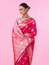 Mohey Ravishing Rani Pink Saree